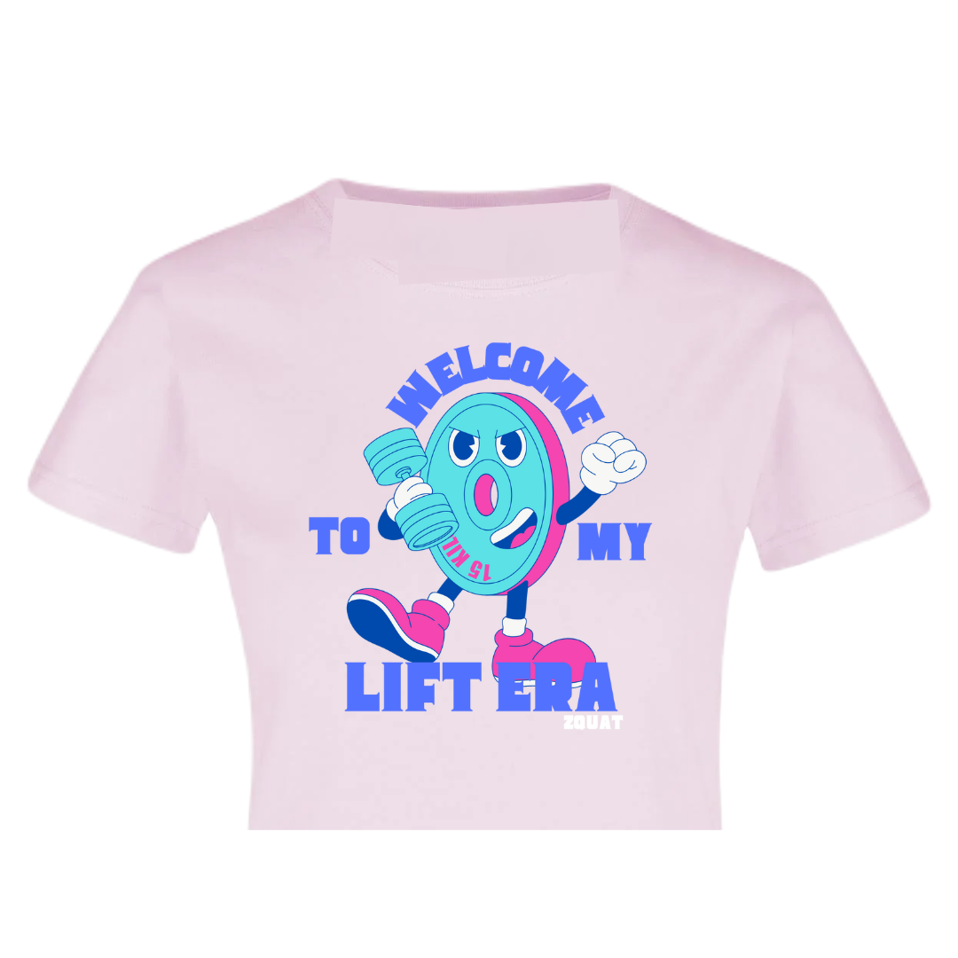 Welcome to my lift era Crop Top